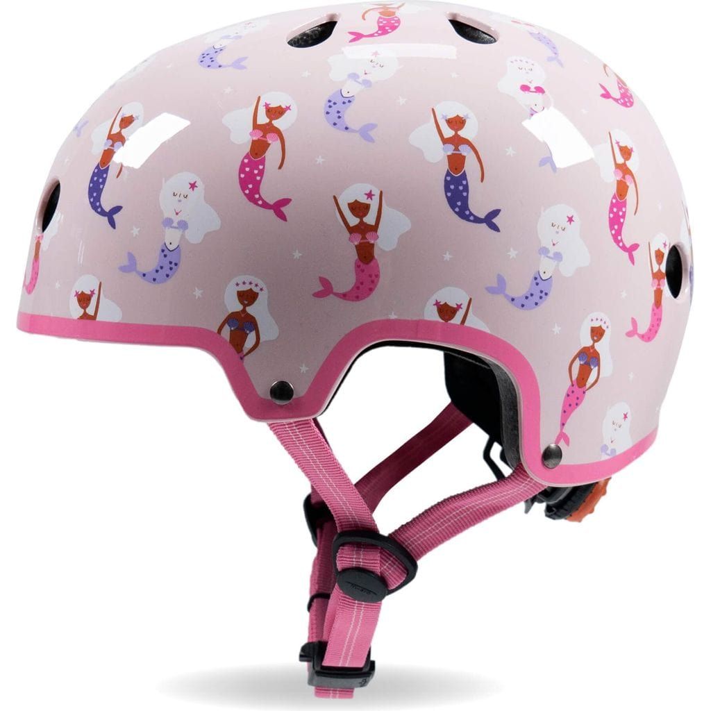 Micro Scooter Kids Helmet - Mermaid Deluxe Patterned Size Small 51-54cm