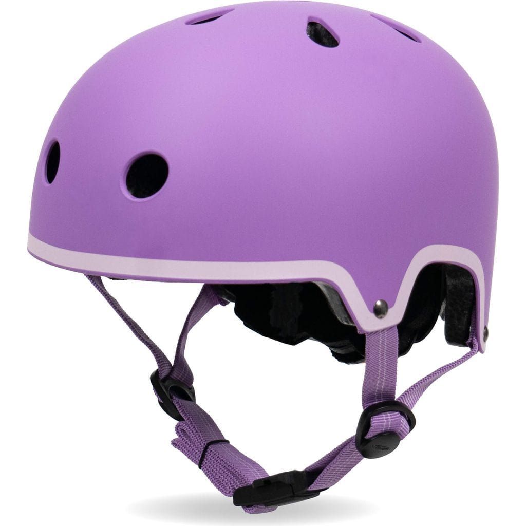 Micro Scooter Kids Helmet - Purple Deluxe Size Medium 55-58cm