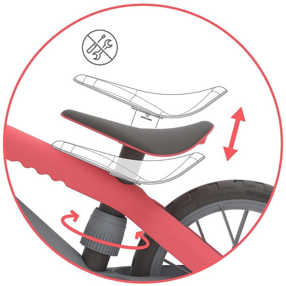 Chillafish Bmxie Moto Bike 2-5 Years in Red seat adjustor instructions