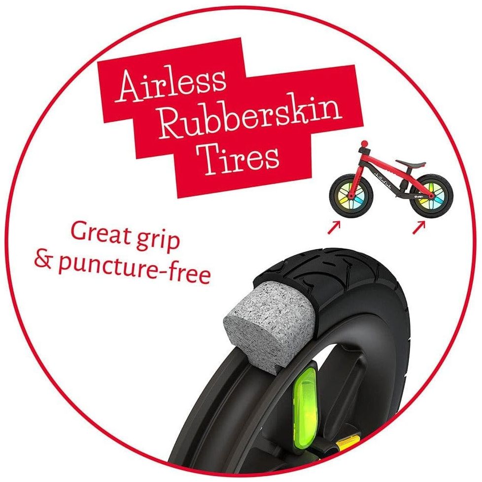 Chillafish Bmxie Glow Balance Bike 2-5 Years airless rubber tyres