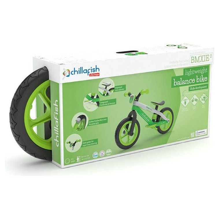 Chillafish BMXie Balance Bike - 2-5 Years - Lime - The Online Toy Shop2