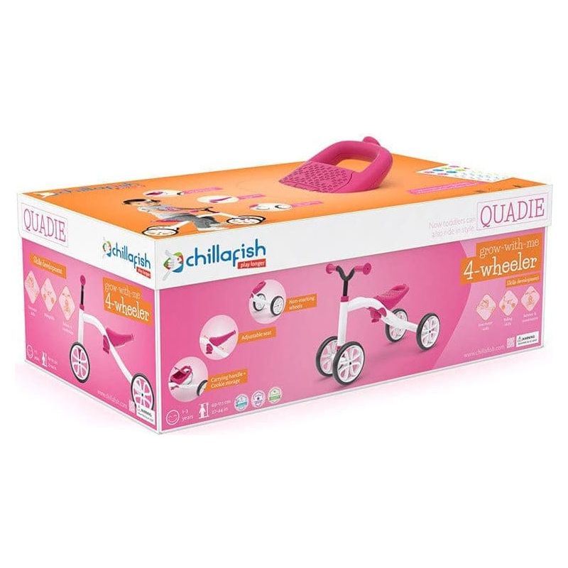 Chillafish Quadie for ages 1-3 Years in Pink in box