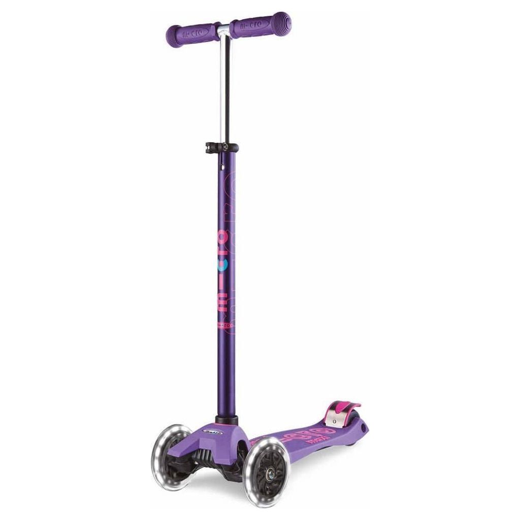 Micro Scooter Maxi Deluxe LED - Purple