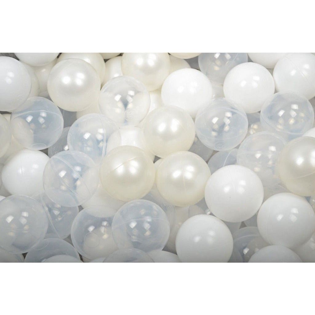 close up of balls for softplay ball pit