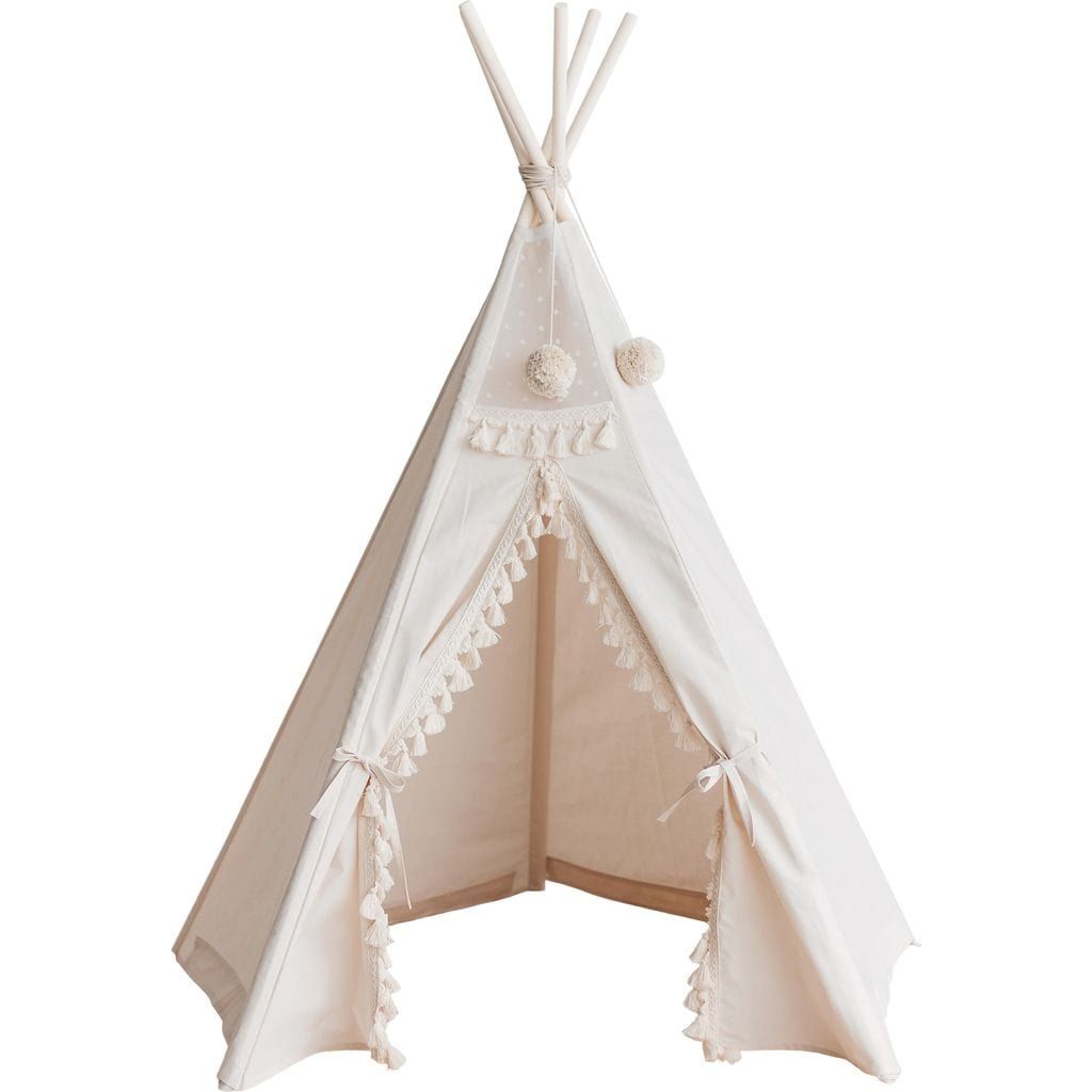 MINICAMP Boho Kids Teepee With Tassels