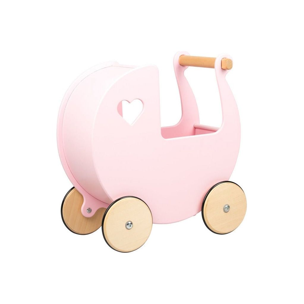 Moover Wooden Dolls Pram - 2 Years+ - Pink - The Online Toy Shop1