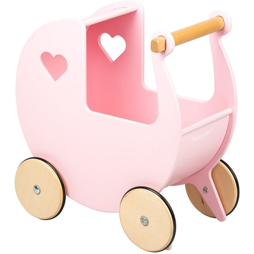 Moover Wooden Dolls Pram - 2 Years+ - Pink - The Online Toy Shop3