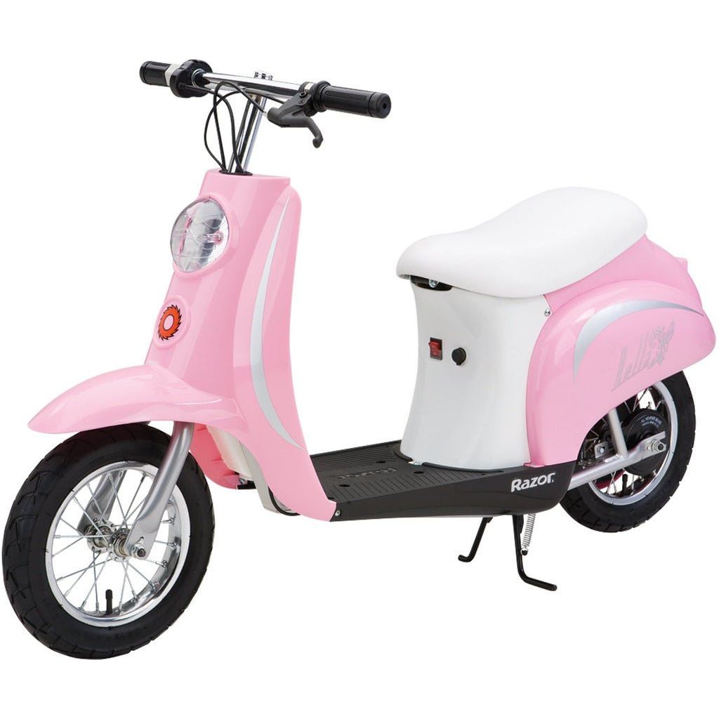 Razor Bella Pocket Mod 24Volt Scooter- Pink front right