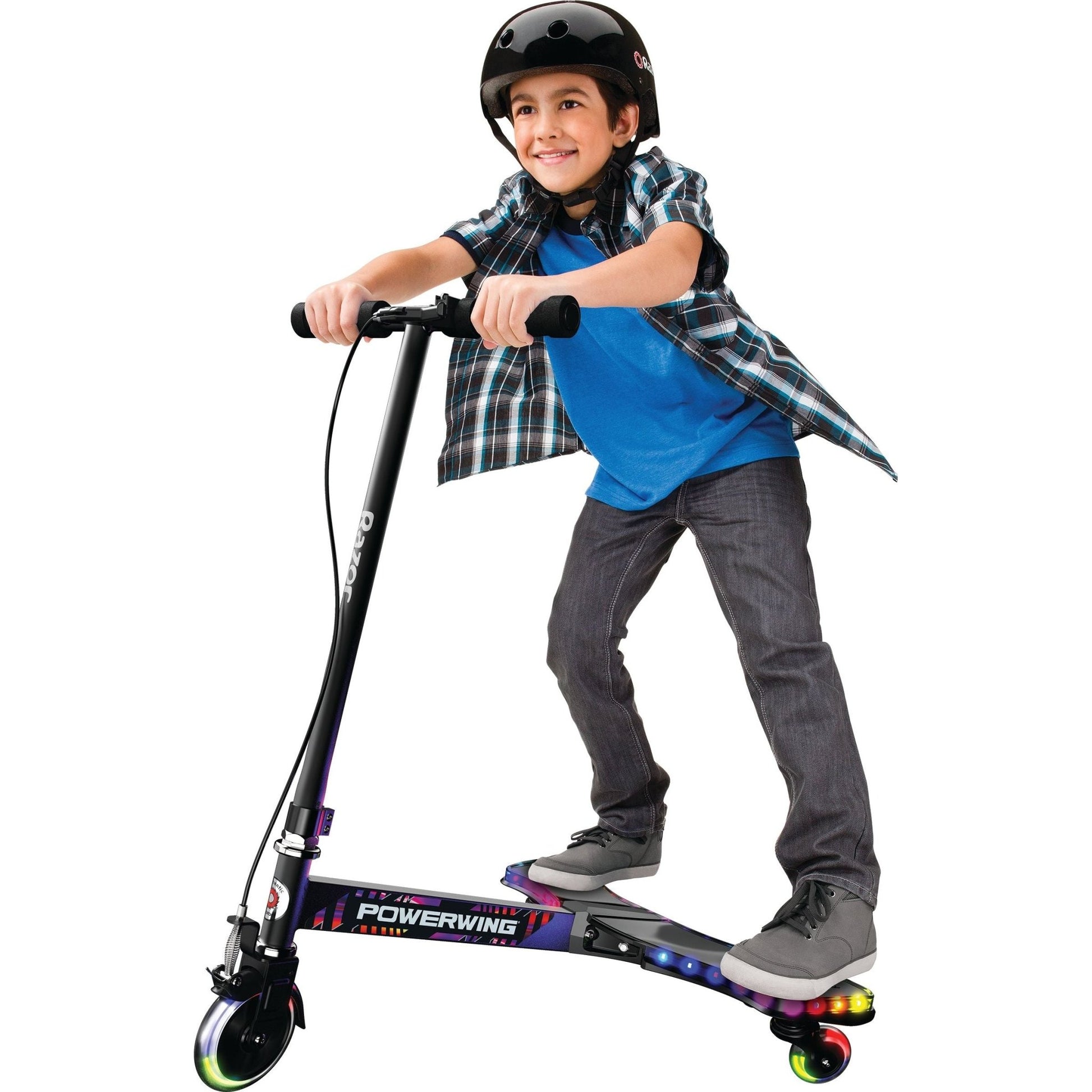 Razor LightShow PowerWing - The Online Toy Shop - 3 Wheel Scooter - 2