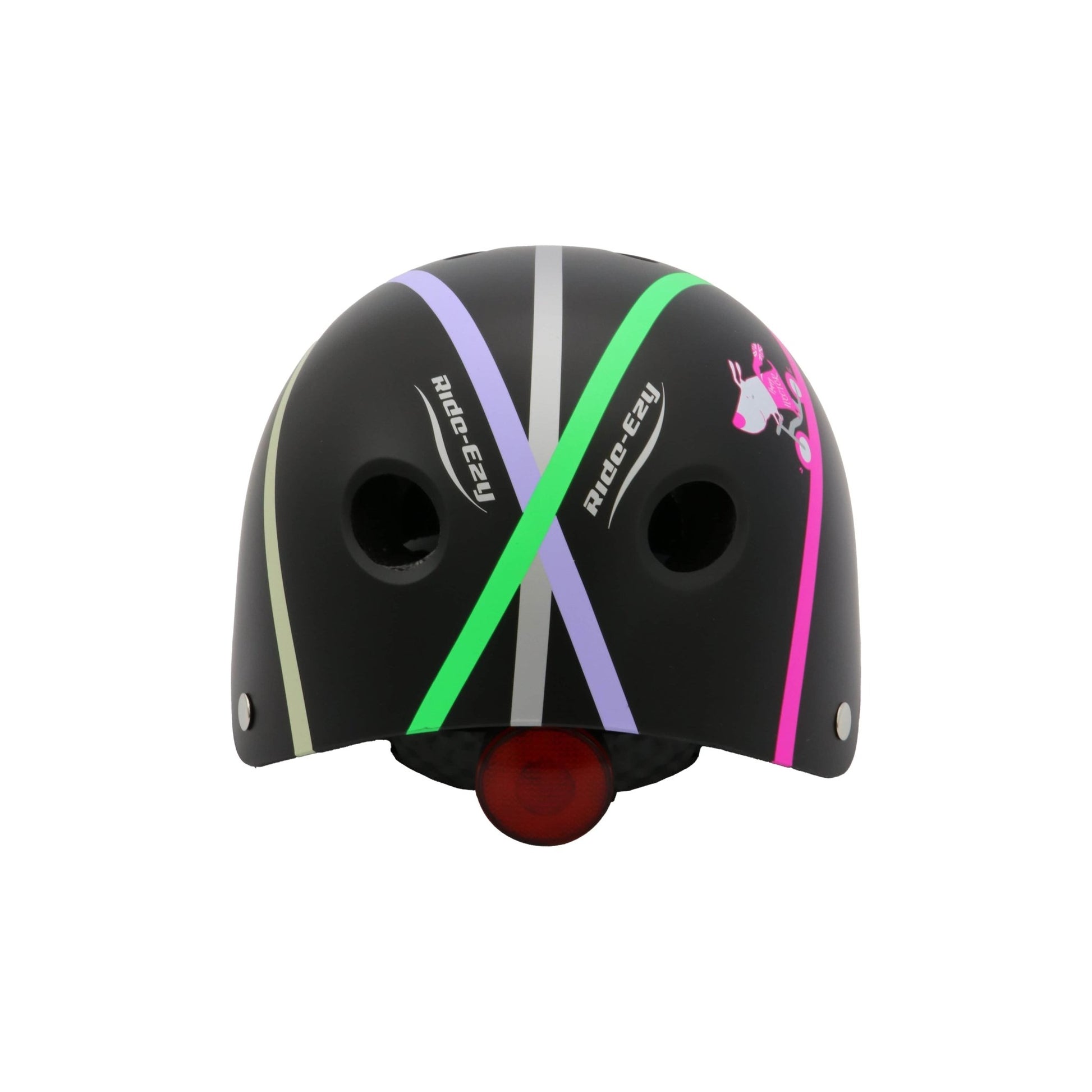 Ride-Ezy Hector 48-53cms Kids Helmet - Black stripes