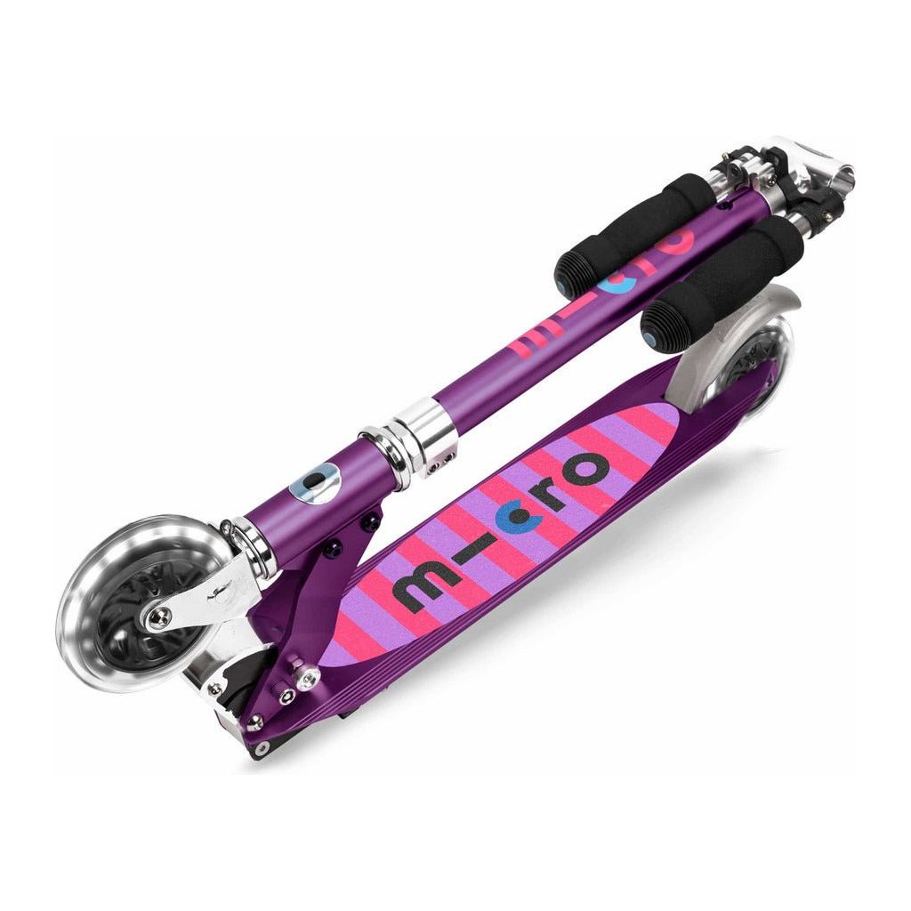 Micro Scooter Sprite LED - Purple folded