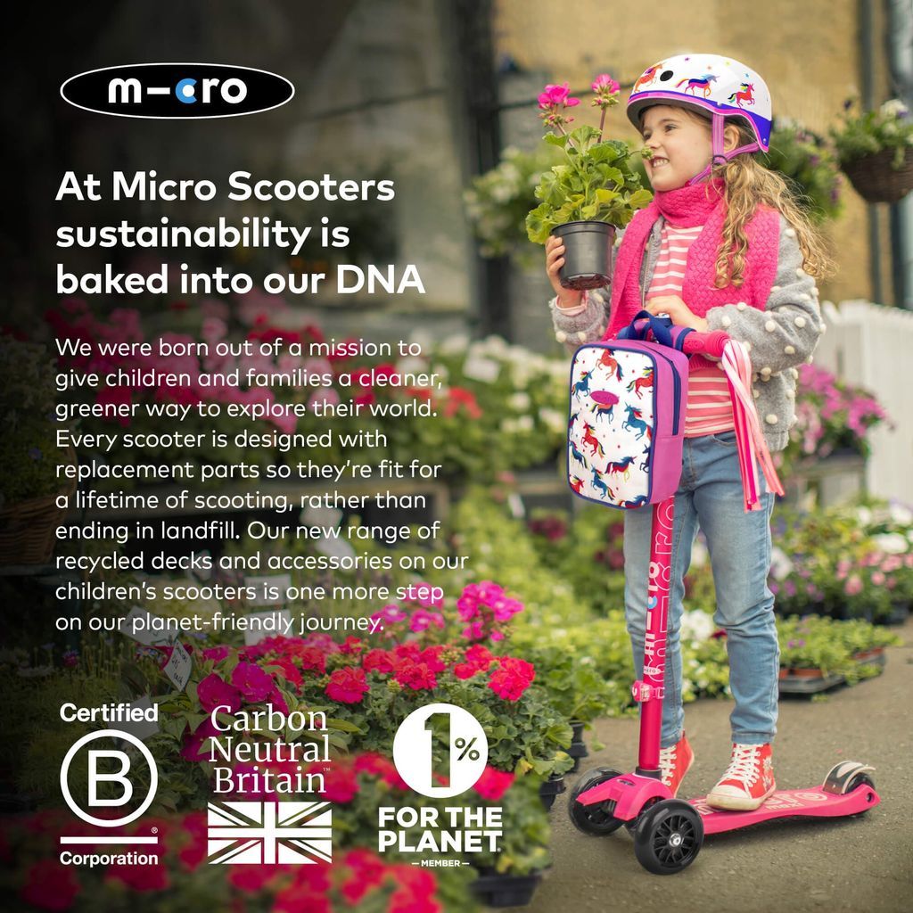 Micro Scooter Safety Gift Set - Unicorn