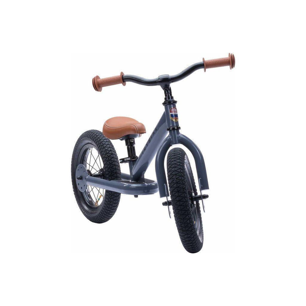 TryBike - Steel 2 in 1 Balance Trike Bike - Grey front