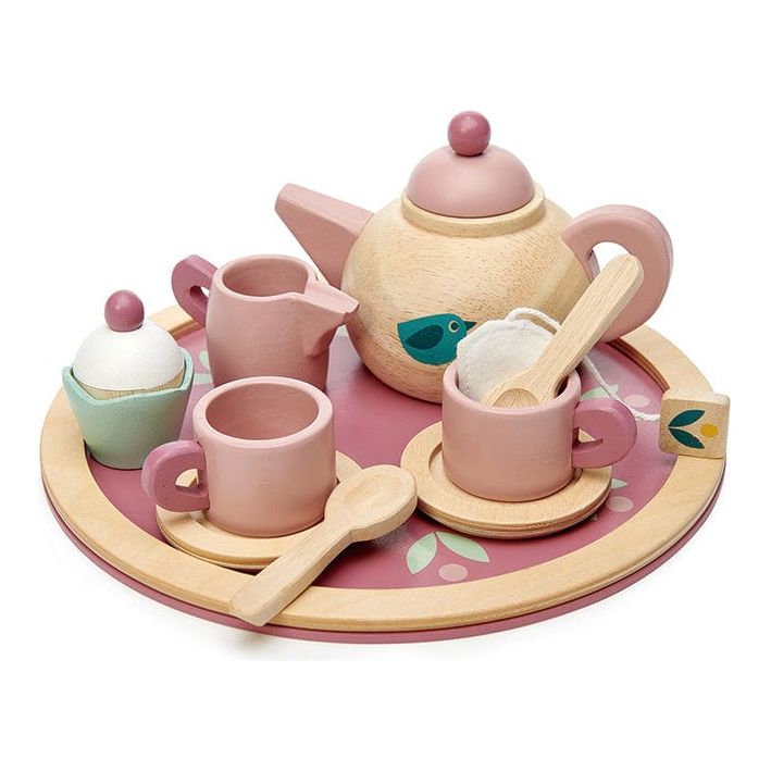 Birdie Tea Set - The Online Toy Shop - Wooden Play Food - 3