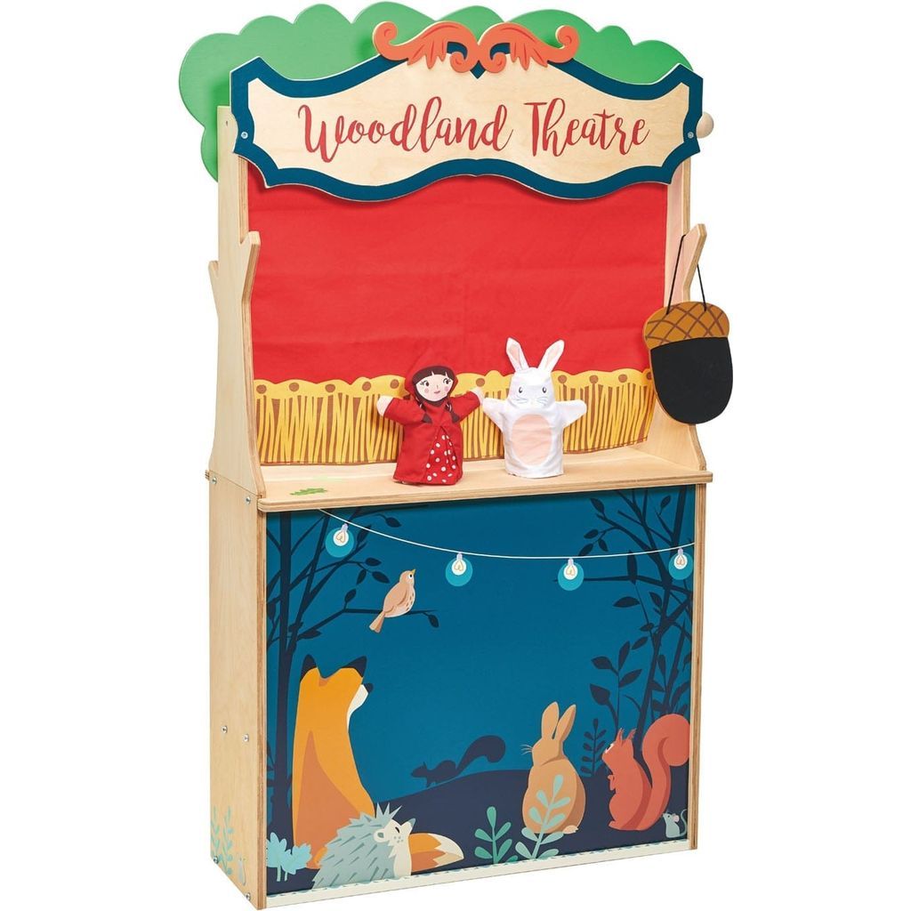 Tender Leaf Woodland Stores & Theatre wooden toy 