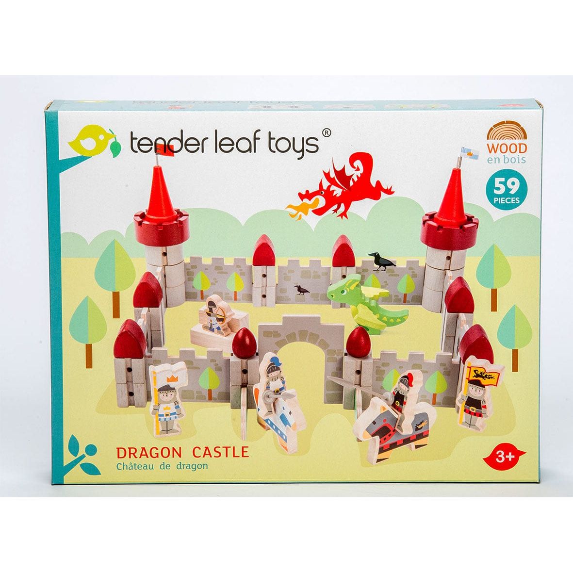 Dragon Castle - The Online Toy Shop - Wooden Castle - 4