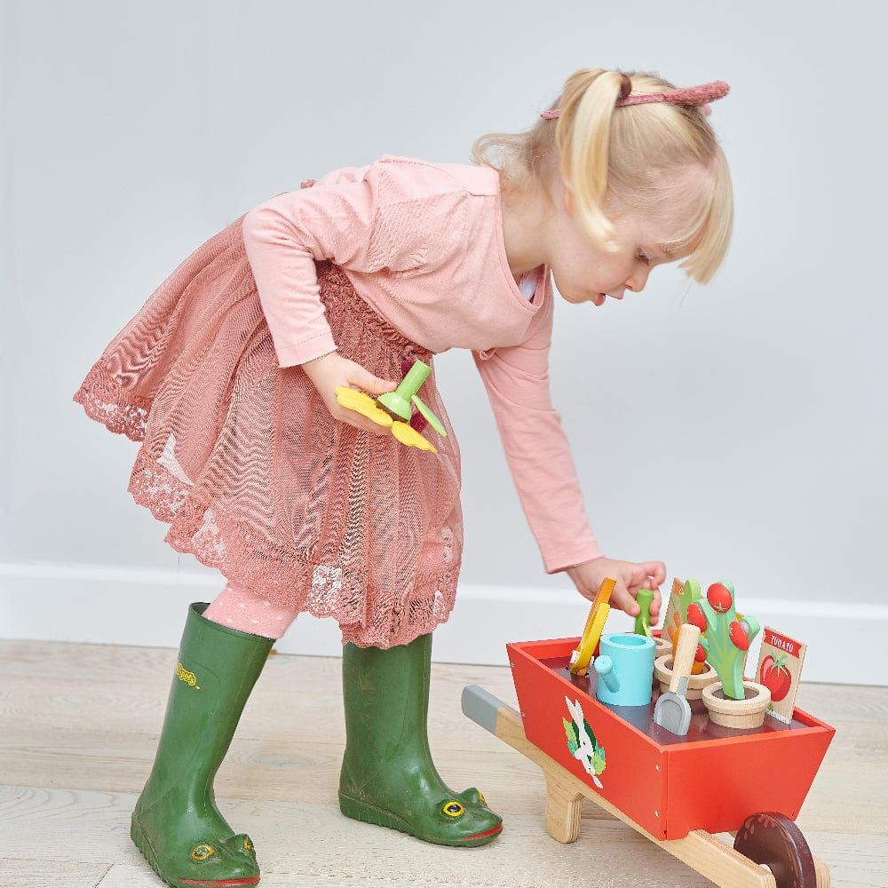 Garden Wheelbarrow Set - The Online Toy Shop - Wooden Toy - 2