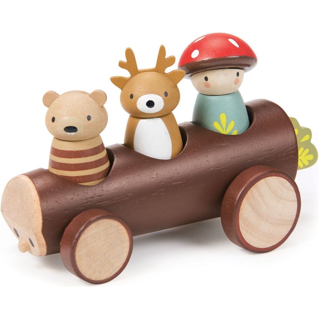 Tender Leaf Timber Taxi Wooden Toy