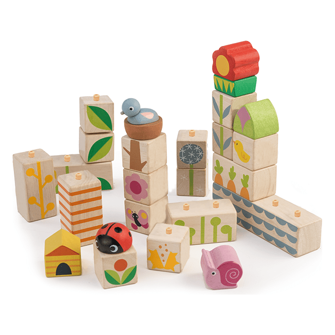 Garden Blocks - The Online Toy Shop - Wooden Toy - 1