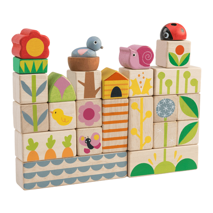 Garden Blocks - The Online Toy Shop - Wooden Toy - 3