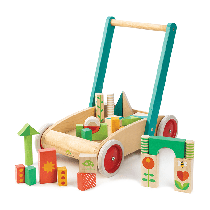 Baby Block Walker - The Online Toy Shop - Wooden Baby Toys & Walkers - 1