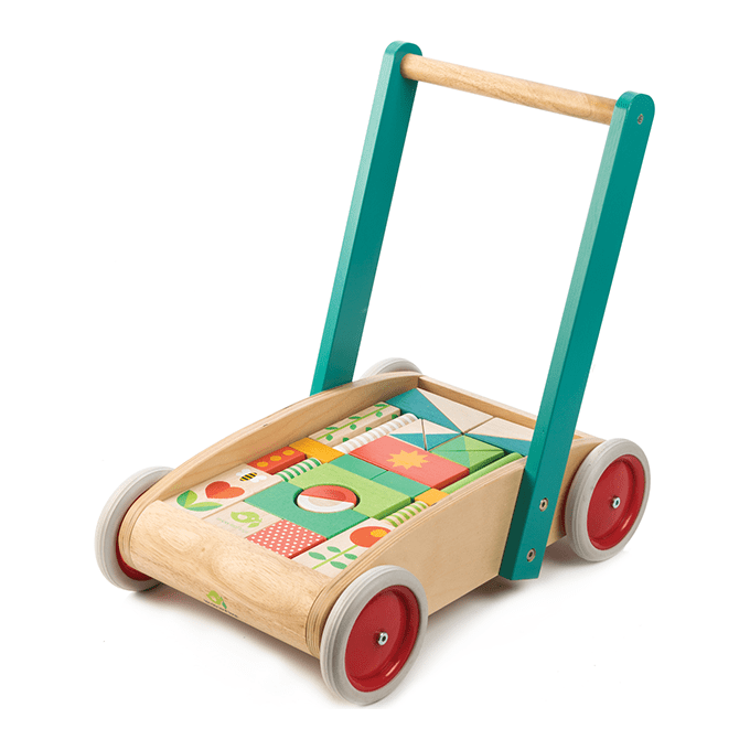 Baby Block Walker - The Online Toy Shop - Wooden Baby Toys & Walkers - 3