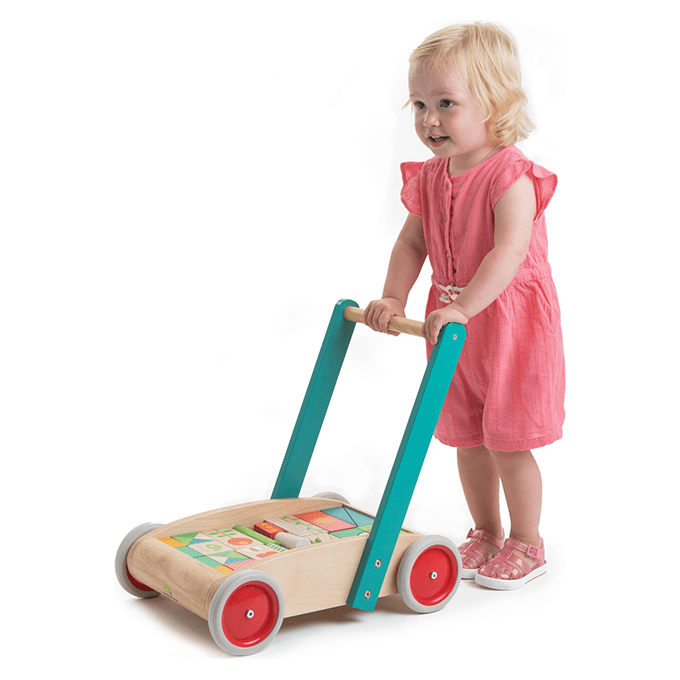 Baby Block Walker - The Online Toy Shop - Wooden Baby Toys & Walkers - 5