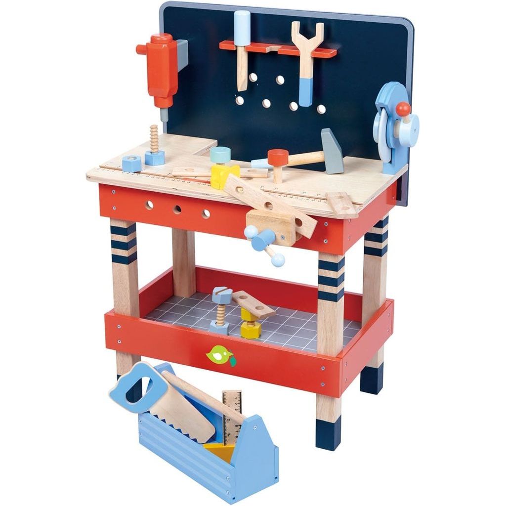 Tender Leaf Wooden Tool Bench - The Online Toy Shop1