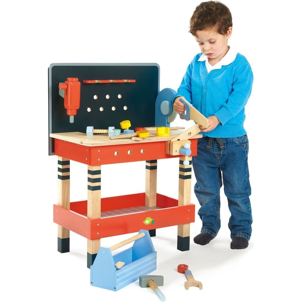 Tender Leaf Wooden Tool Bench - The Online Toy Shop2