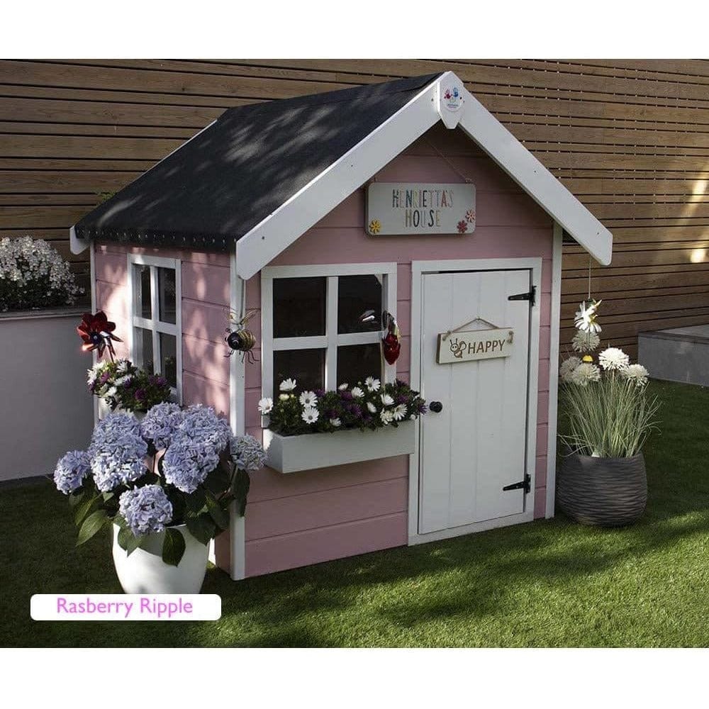 Pink wendy house on sale