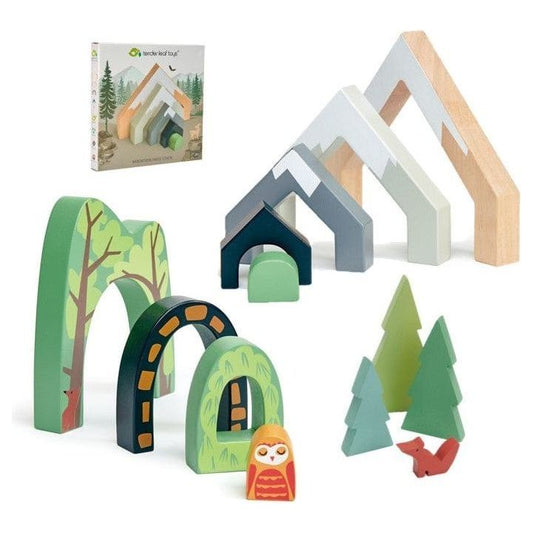 Tender Leaf Wooden Train Accessory 3 Piece Bundle