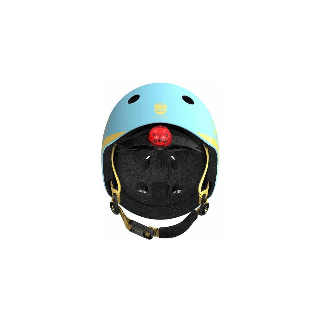 Scoot and Ride Helmet XXS - S - Blueberry LED light
