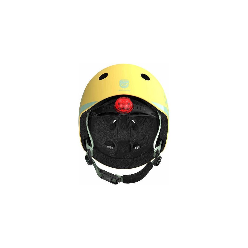 Scoot and Ride Helmet - XXS - S - Lemon inside with LED light
