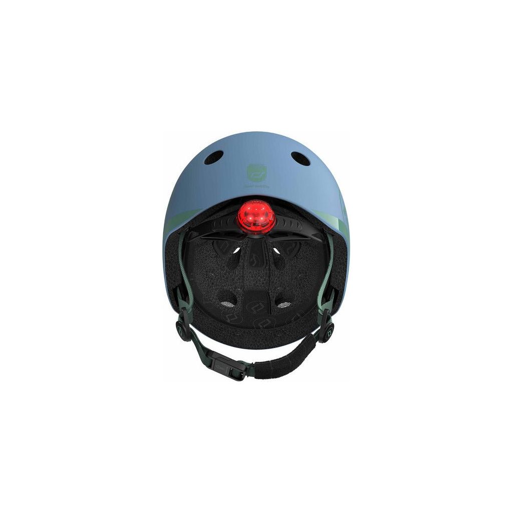 Scoot and Ride Helmet - Steel - XXS- S with LED