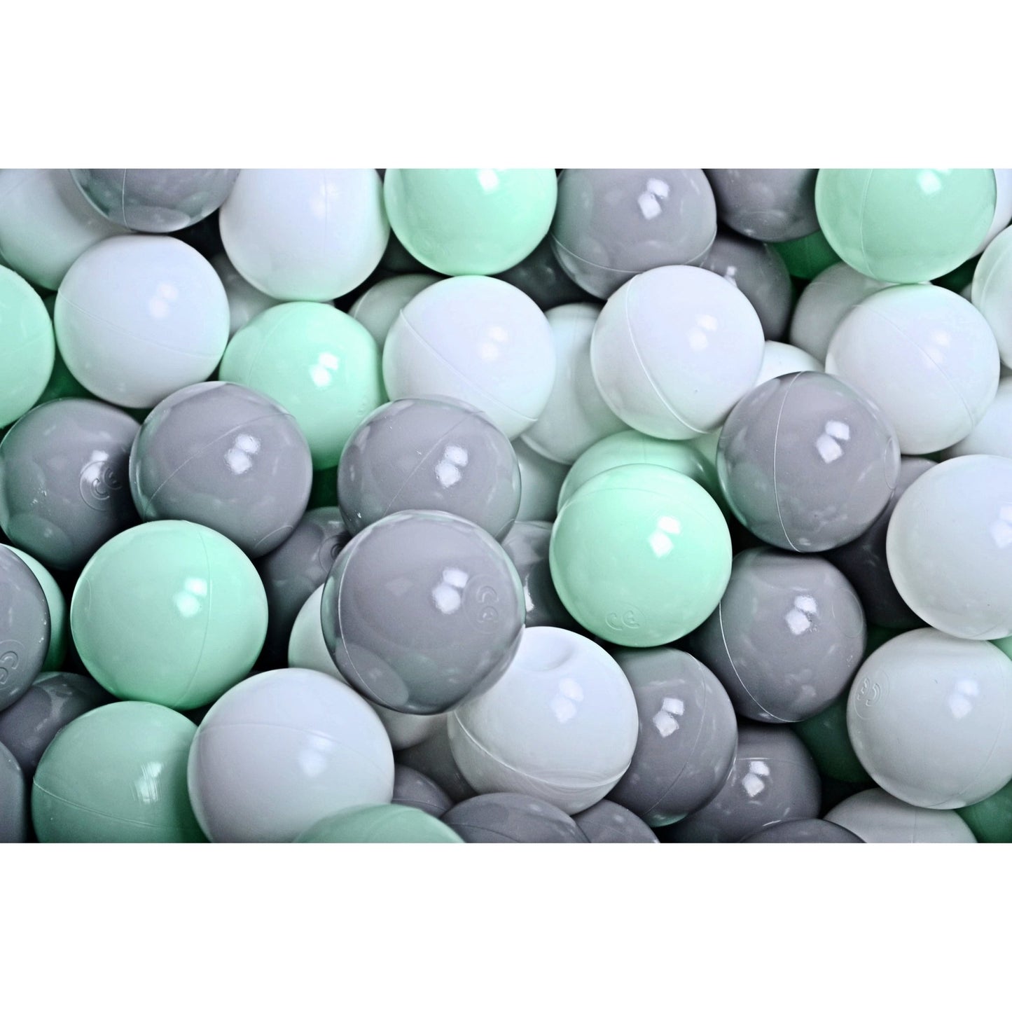 Fluffy Grey Boucle Round Foam Ball Pit - Select Your Own Balls - The Online Toy Shop - Ball Pit - 7