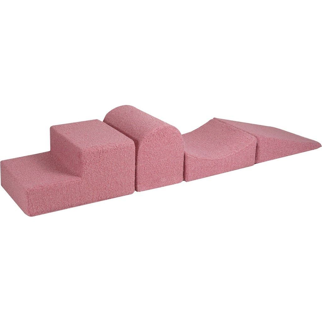 Teddy Boucle 4 Piece Softplay Set - Pink