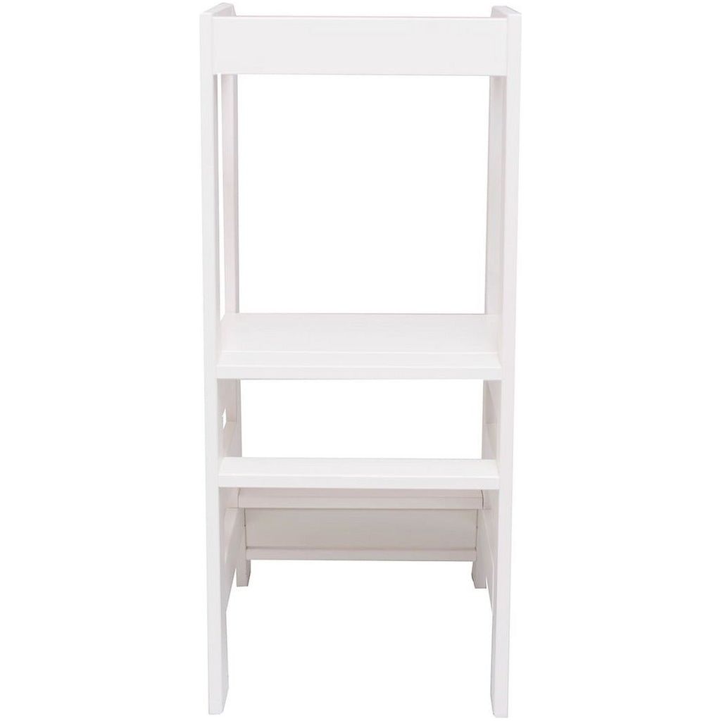 Wooden Kitchen Helper - Learning Tower - White front