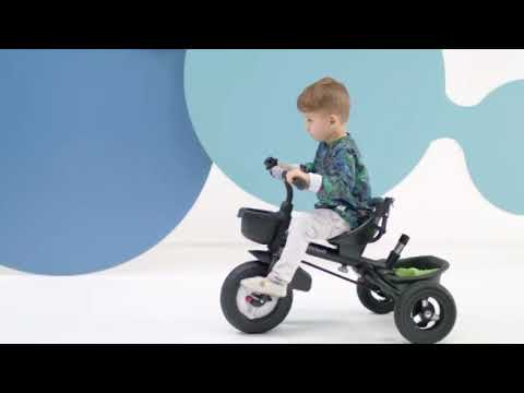 video of Kinderkraft Aveo Tricycle - Grey