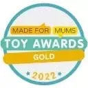 made for mums gold award 2022 for Yellow Kinderkraft Minibi Tricycle