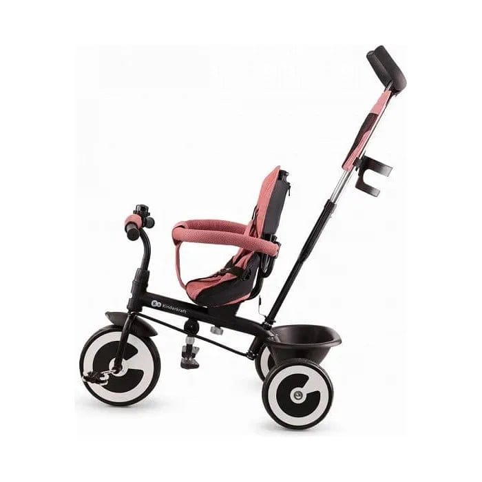 Kinderkraft Aston Tricycle - Pink side without canopy