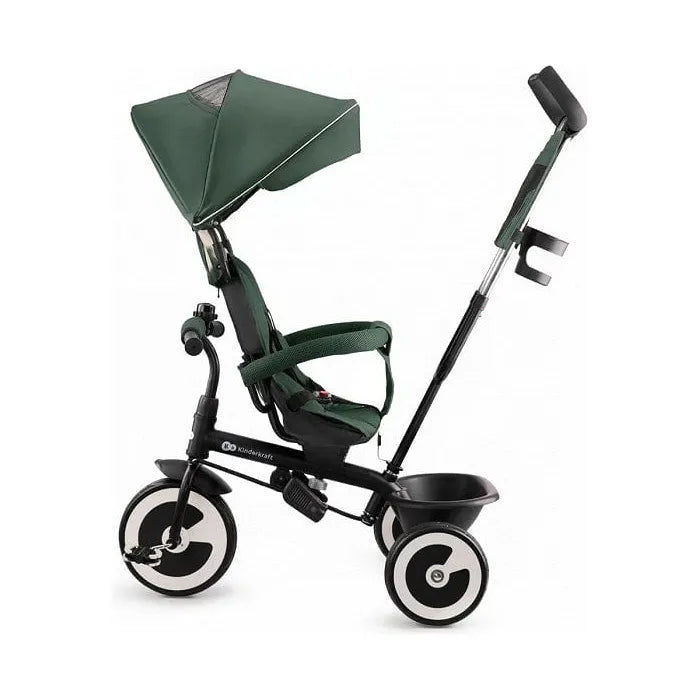 Kinderkraft Aston Tricycle - Green with back facing seat