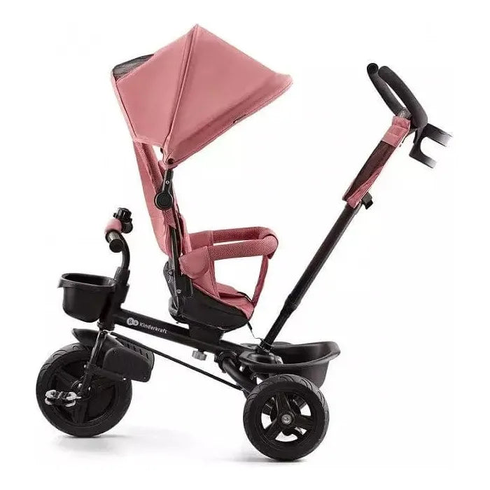 Kinderkraft Aveo Tricycle - Pink with rear facing seat