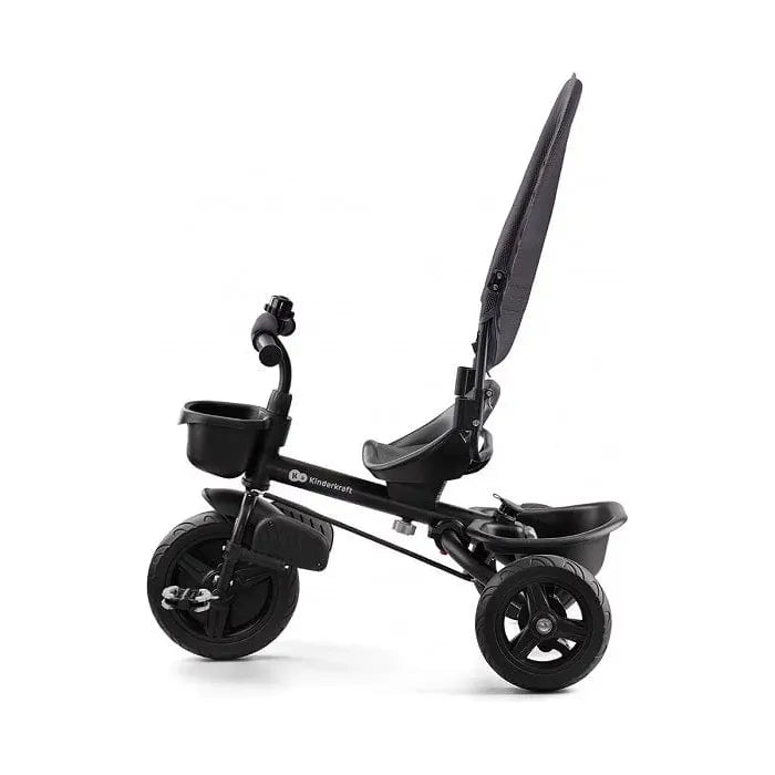Kinderkraft Aveo Tricycle - Grey side without adult handlebars