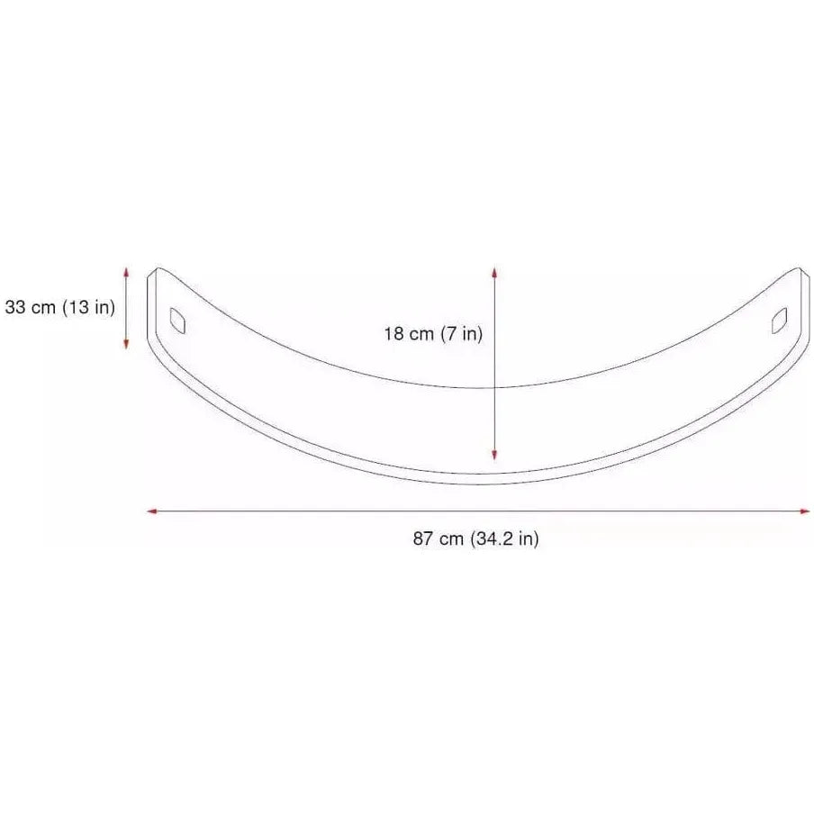 Curve Lab Perfect Arc Balance Board dimensions