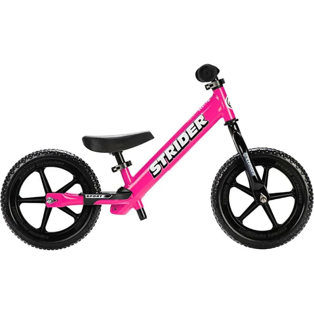 Strider Sport 12 inch Balance Bike - Pink right side