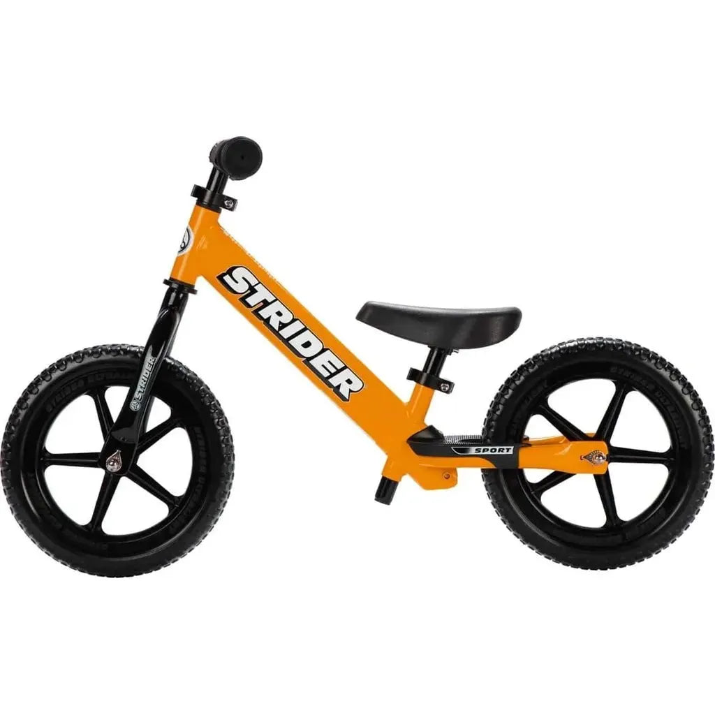 Strider Sport 12 inch Balance Bike - Orange left side