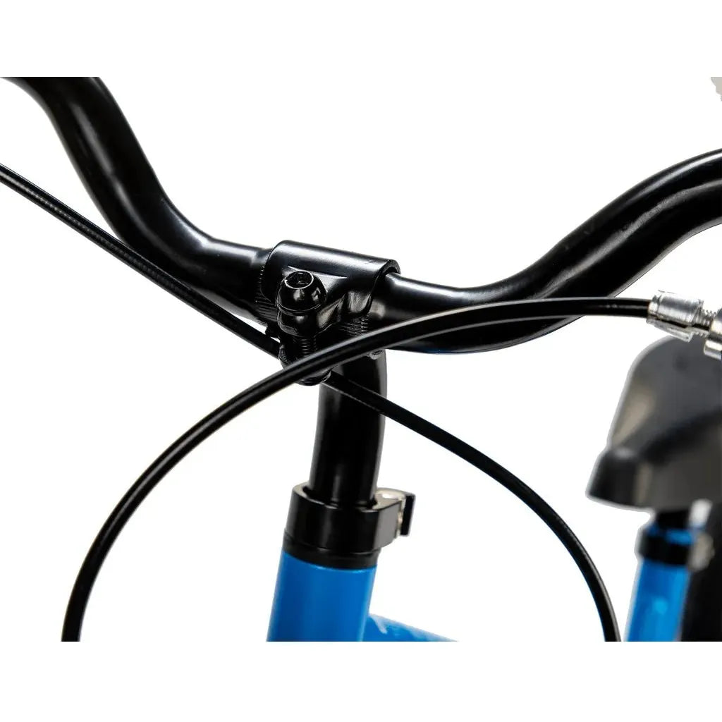 Strider 14x Balance Bike - Blue handlebars close up