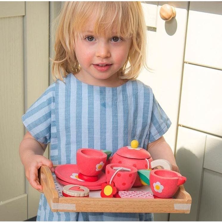 Tender Leaf Wooden Tea Tray Set - The Online Toy Shop2